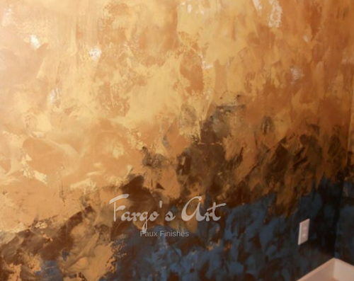 Faux Painting | Fargo’s Art | Kitchen Cabinets Art