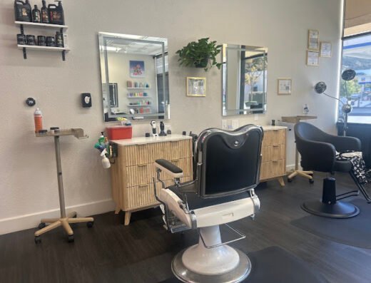 Barber by the Beach at Halo + Hive Salon