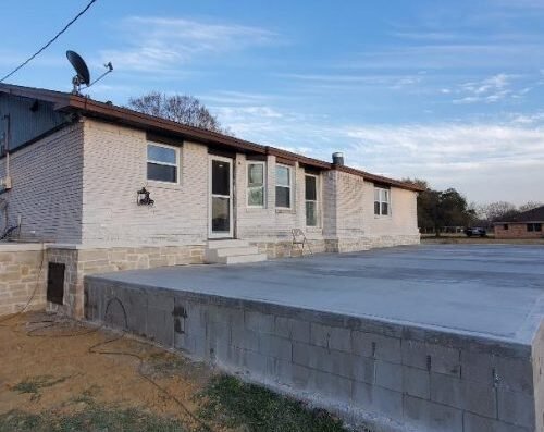 Leon Foundation Repair completed project in the Houston area
