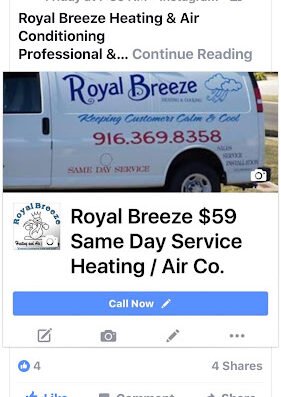 Royal Breeze – HVAC in Sacramento