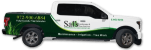 Sal's Landscape and Tree Service truck