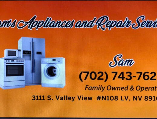 Sam’s Appliances & Repair Services
