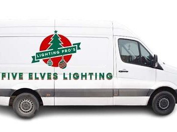 Five Elves Lighting company van