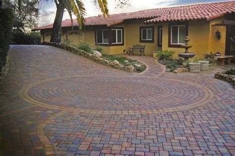 Pacific Pavingstone paver driveway work