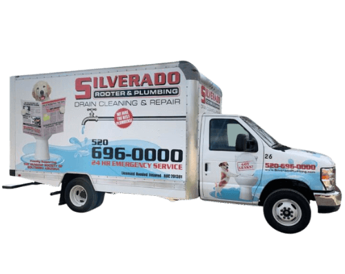 Silverado Rooter & Plumbing truck