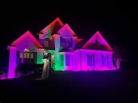 Trimlight of North Atlanta holiday light installation